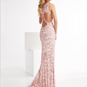 Lush by Jasz Couture 1345 Intricately Beaded Gown